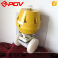 valve pneumatique de commande de gaz de PVC